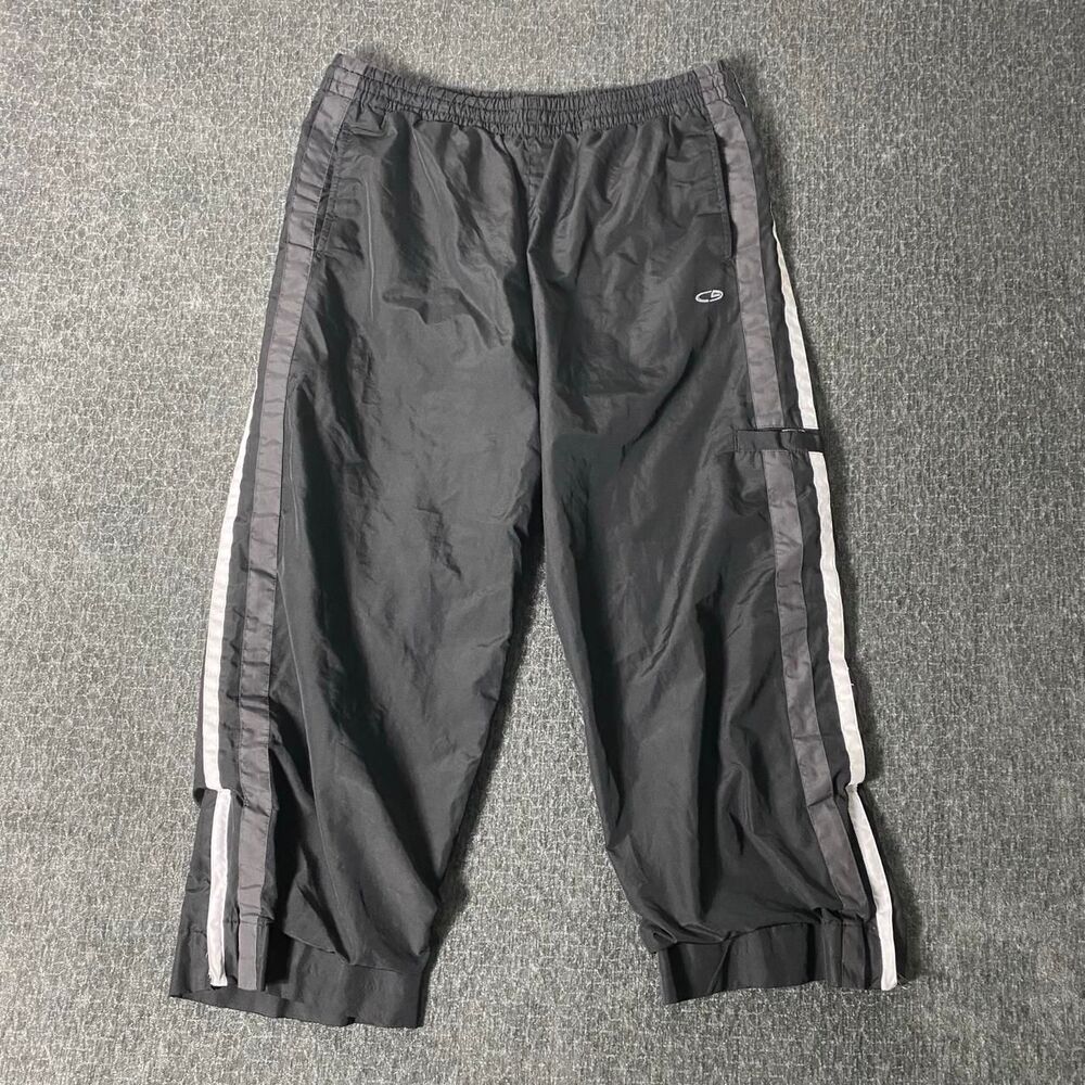 Champion Men's Black and Grey Joggers-tracksuits
